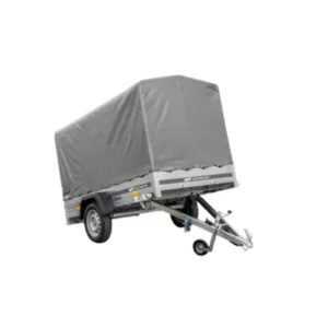 Anhänger 230×125 Kipp mit 110 cm Hochplane – UNITRAILER 750 kg
