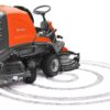 N.G.P. Distribution.... Husqvarna RC 320Ts AWD Frontmäher 112 cm 656 cc Allrad 300 L Fangkorb