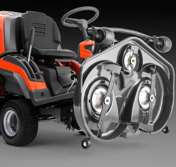 N.G.P. Distribution.. Husqvarna RC 320Ts AWD Frontmäher 112 cm 656 cc Allrad 300 L Fangkorb