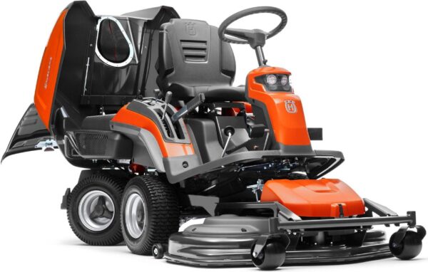 N.G.P. Distribution. Husqvarna RC 320Ts AWD Frontmäher 112 cm 656 cc Allrad 300 L Fangkorb