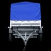 p17-3_result Autoanhänger kippbar 230x125 cm – UNITRAILER 750 kg mit blauer Hochplane und Hochspriegel