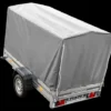 Anhänger 230×125 Kipp mit 110 cm Hochplane – UNITRAILER 750 kg