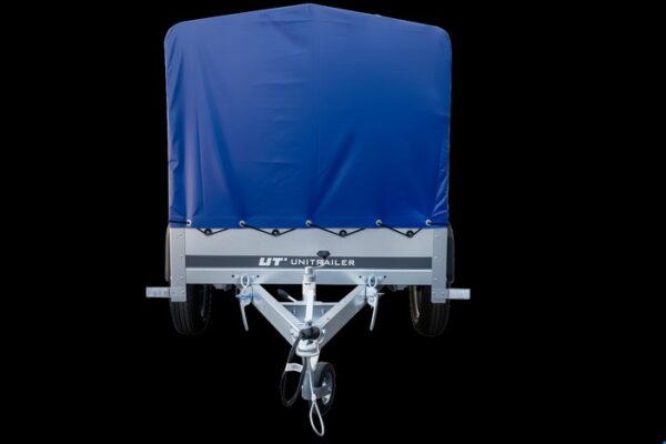 p20-2 Kippanhänger 200×106 cm mit Hochplane & Hochspriegel – 750 kg | UNITRAILER